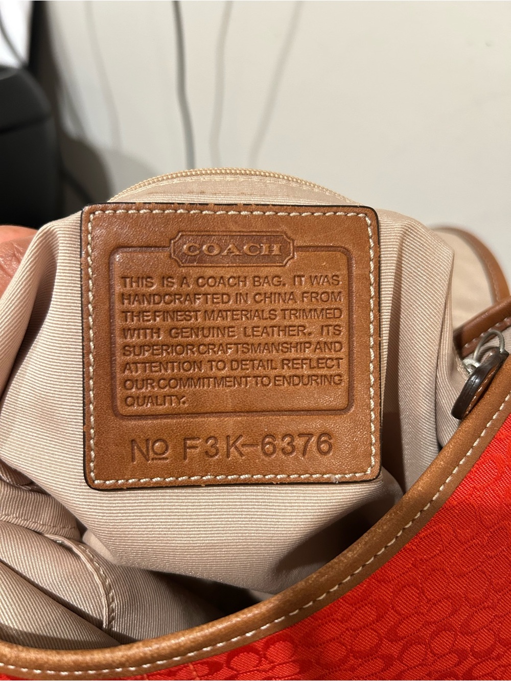 Coach Vintage Soho Signature C Flap Bag (Style #6376) Euc View 3